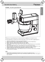 Preview for 9 page of Bestron KITCHEN HEROES AKM1600S Instruction Manual