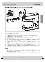 Предварительный просмотр 21 страницы Bestron KITCHEN HEROES AKM1600S Instruction Manual