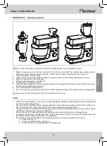 Предварительный просмотр 41 страницы Bestron KITCHEN HEROES AKM1600S Instruction Manual