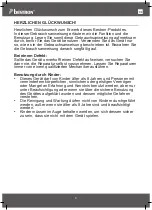Предварительный просмотр 3 страницы Bestron KITCHEN HEROES APS526Z Instruction Manual