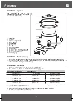 Preview for 5 page of Bestron KITCHEN HEROES ARC100 Instruction Manual