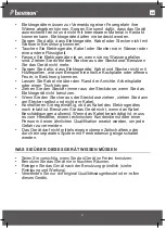 Предварительный просмотр 3 страницы Bestron KITCHEN HEROES AVS501 Instruction Manual