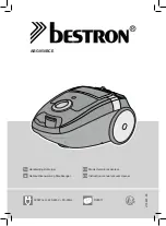 Предварительный просмотр 1 страницы Bestron Maestro Plus ABG850BCE Instruction Manual