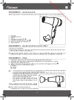 Preview for 24 page of Bestron Pink Flamingo AHD2200M Instruction Manual