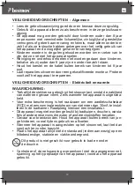 Предварительный просмотр 12 страницы Bestron PINK FLAMINGO AHS300R Instruction Manual