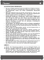 Предварительный просмотр 3 страницы Bestron PIZZETTERIA APD800Z Instruction Manual