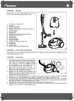 Предварительный просмотр 7 страницы Bestron PURE & CLEAN ABG450RSE Instruction Manual