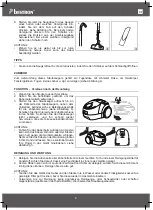 Preview for 8 page of Bestron PURE & CLEAN ABG450RSE Instruction Manual