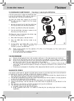 Preview for 25 page of Bestron Puro Plus ABL830RB Instruction Manual