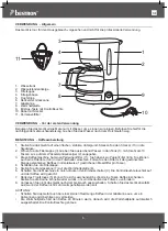 Предварительный просмотр 6 страницы Bestron ROYAL MINT ACM1000M Instruction Manual