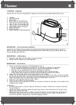 Предварительный просмотр 6 страницы Bestron ROYAL MINT ATS1000M Instruction Manual