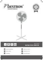 Bestron SUMMER BREEZE ASV45W Instruction Manual preview