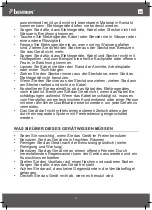 Предварительный просмотр 4 страницы Bestron SUMMER BREEZE ASV45W Instruction Manual