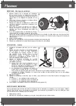 Предварительный просмотр 13 страницы Bestron SUMMER BREEZE ASV45W Instruction Manual