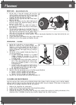 Preview for 25 page of Bestron SUMMER BREEZE ASV45W Instruction Manual