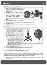 Preview for 31 page of Bestron SUMMER BREEZE ASV45W Instruction Manual