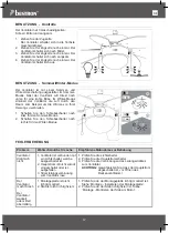 Preview for 12 page of Bestron SUMMER BREEZE DC30BC Instruction Manual