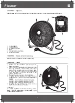 Предварительный просмотр 6 страницы Bestron Summer Breeze DFA40Z Instruction Manual