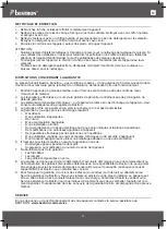 Предварительный просмотр 11 страницы Bestron SWEET DREAMS ACC217P Instruction Manual