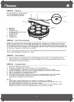 Предварительный просмотр 15 страницы Bestron SWEET DREAMS ACC217P Instruction Manual