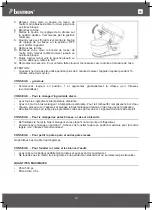 Предварительный просмотр 13 страницы Bestron Sweet Dreams AKM900M Instruction Manual