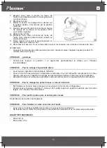 Предварительный просмотр 13 страницы Bestron Sweet Dreams AKM900P Instruction Manual