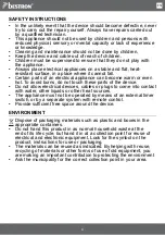 Предварительный просмотр 9 страницы Bestron Sweet Dreams APC1007P Instruction Manual