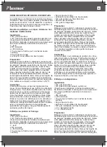 Предварительный просмотр 14 страницы Bestron SWEET DREAMS APFM700SD Instruction Manual