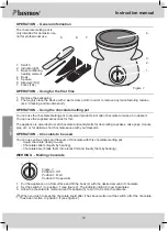 Предварительный просмотр 16 страницы Bestron Sweet Dreams DCM043 Instruction Manual