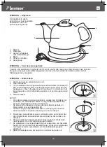 Preview for 18 page of Bestron TEA PARTY DTP800DL Instruction Manual