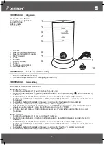 Preview for 6 page of Bestron VIVA ITALIA AMF8050 Instruction Manual