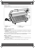 Предварительный просмотр 22 страницы Bestron VIVA ITALIA APM123W Instruction Manual