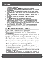 Preview for 44 page of Bestron VIVA ITALIA APM123W Instruction Manual