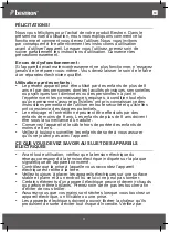Предварительный просмотр 11 страницы Bestron VIVA ITALIA APM123Z Instruction Manual