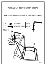 Preview for 4 page of Bestsign BAD7322GYGY Assembly Instructions Manual