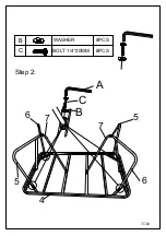 Preview for 7 page of Bestsign BAD7322GYGY Assembly Instructions Manual