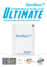 Preview for 1 page of BestWater Jungbrunnen 33-00 ULTIMATE User Manual