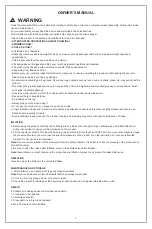 Preview for 3 page of Bestway 41009 Owner'S Manual