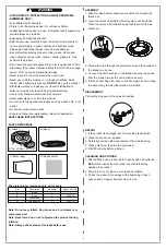 Предварительный просмотр 5 страницы Bestway 43120 Manual