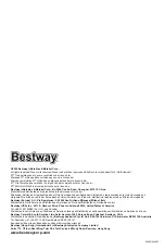 Предварительный просмотр 32 страницы Bestway 43120 Manual