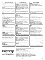 Preview for 2 page of Bestway 52190 Quick Start Manual