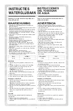 Preview for 4 page of Bestway 52320 Instructions Manual