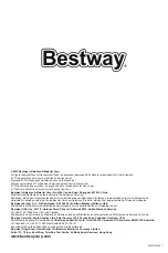 Предварительный просмотр 24 страницы Bestway 52378 Manual