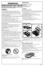 Предварительный просмотр 19 страницы Bestway 54135 Owner'S Manual