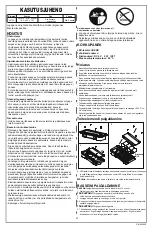 Предварительный просмотр 37 страницы Bestway 54135 Owner'S Manual