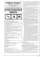 Preview for 1 page of Bestway 54136E Owner'S Manual