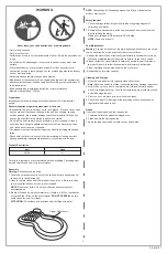 Preview for 1 page of Bestway 54168 Manual