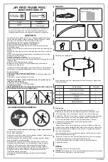 Preview for 5 page of Bestway 56283 Owner'S Manual