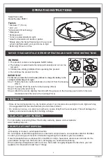 Preview for 3 page of Bestway 58111 Operating Instructions Manual