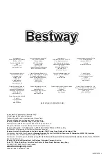 Preview for 8 page of Bestway 58336 Owner'S Manual